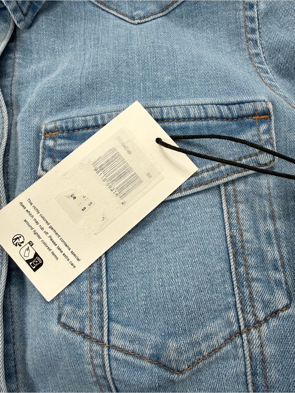 7 For All Mankind Luxe Denim Dress - Picture 11 of 11
